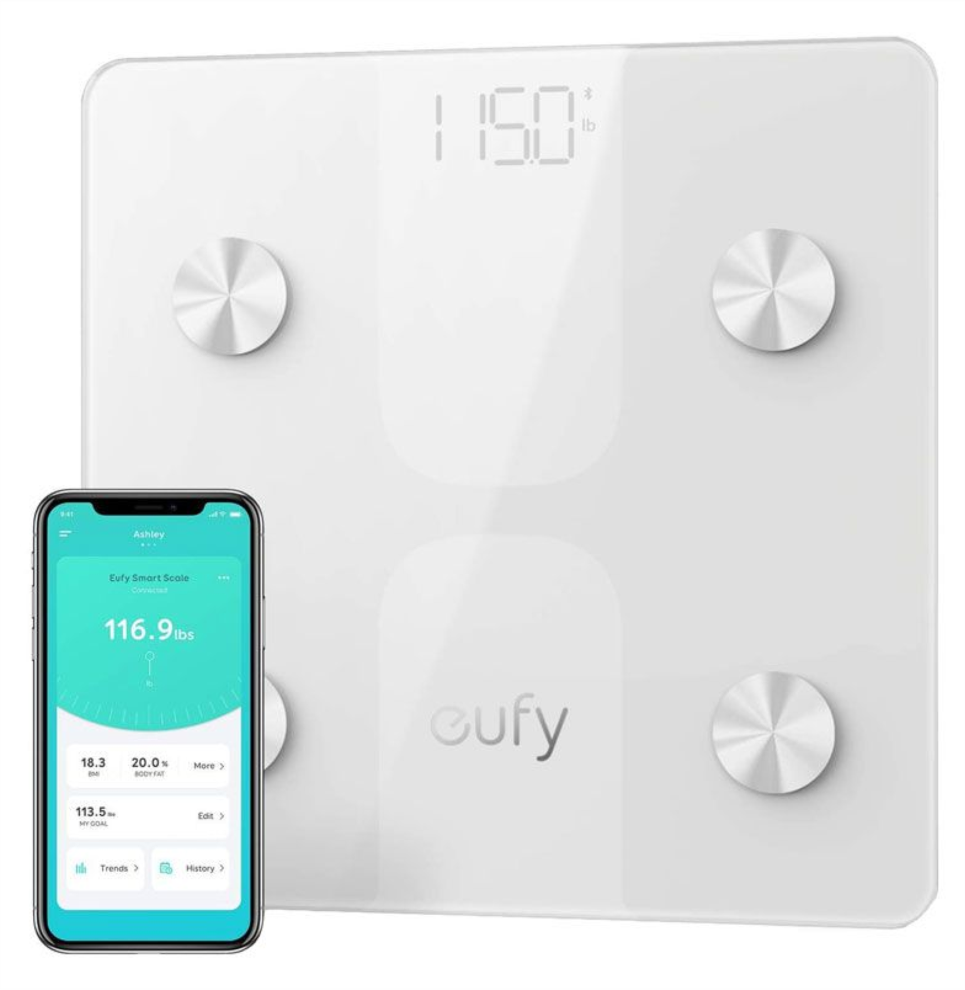 Весы Anker T9146H21 Eufy Smart Scale C1 White