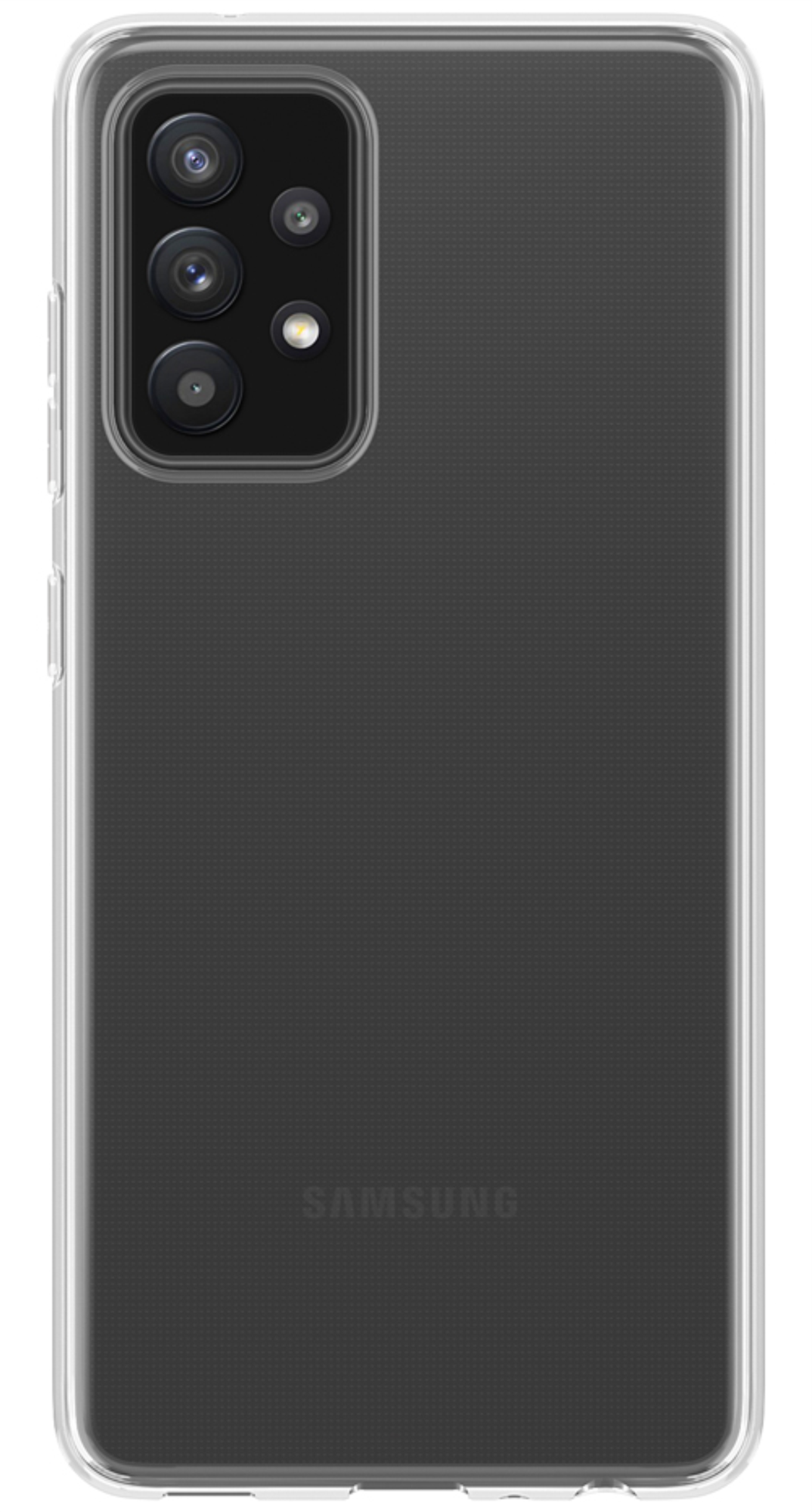 Чехол Deppa Gel для Samsung Galaxy A52, прозрачный Чехол Deppa Gel для Samsung Galaxy A52, прозрачный