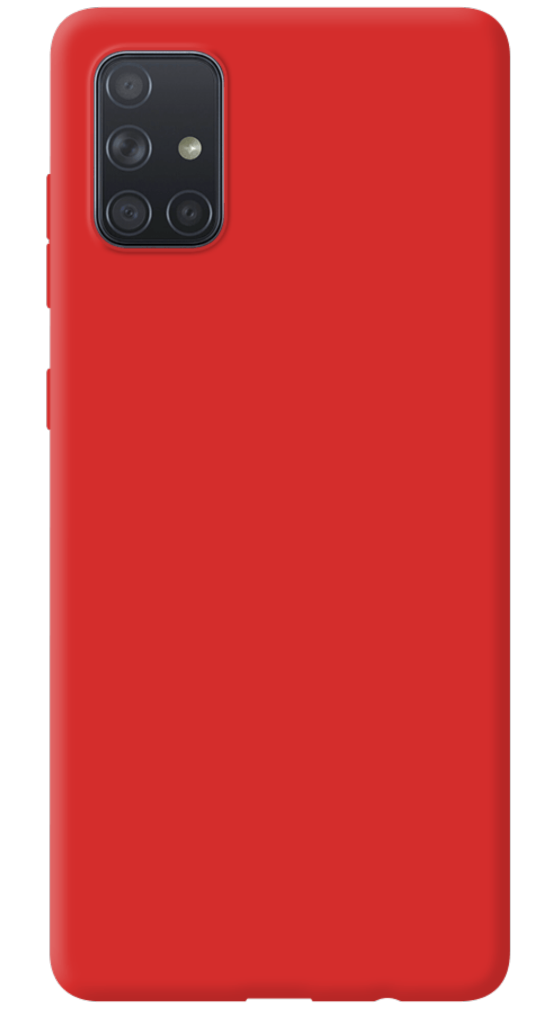 Чехол Deppa Gel Color Case для Samsung Galaxy A51, красный Чехол Deppa Gel Color Case для Samsung Galaxy A51, красный