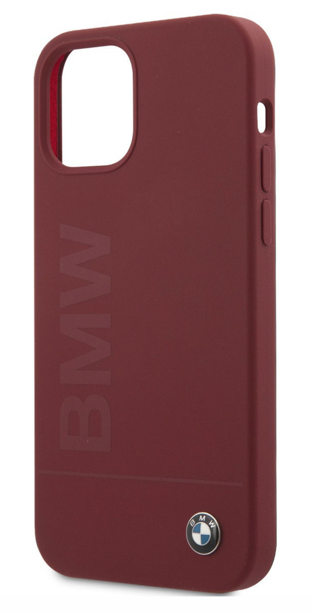 Чехол BMW Signature Liquid silicone Laser logo для Apple iPhone 12/12 Pro, красный Чехол BMW Signature Liquid silicone Laser logo для Apple iPhone 12/12 Pro, красный